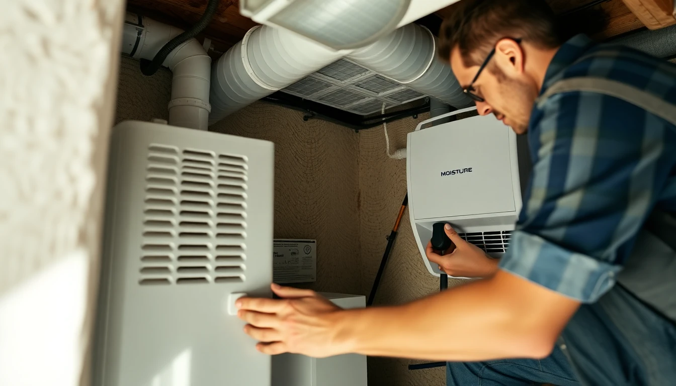 Crawl Space Moisture Control