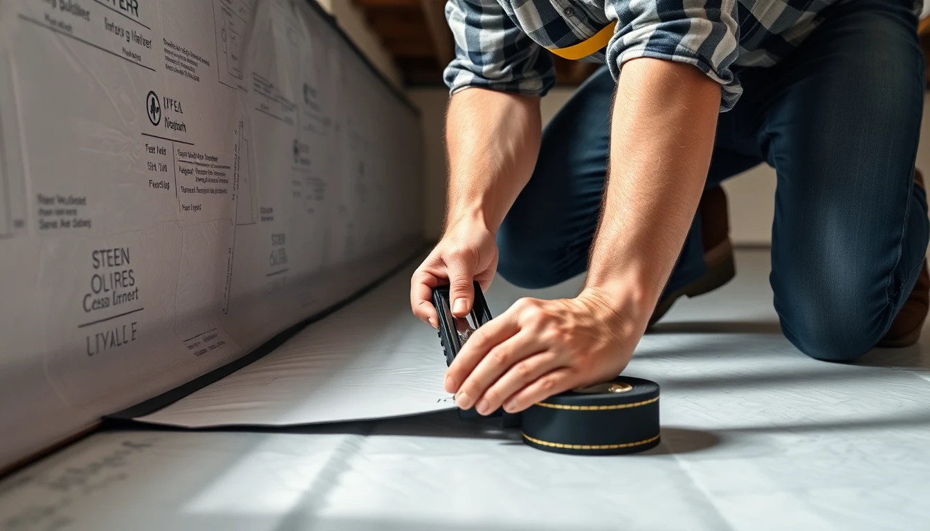 Vapor Barrier Installation